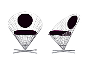 䓽z���e��CG-Wire-Cone-Chair|�F���������e��|䓽z���e��|�k���Ҿ�